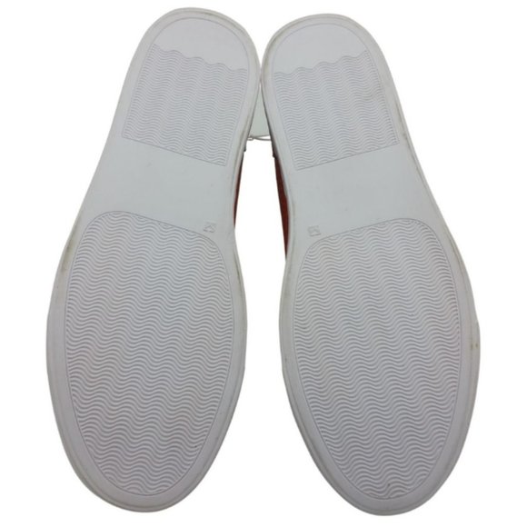 NWOB- Blvckscvle Orange Snakeskin Sneaker Style Shoes Size 9 & 10 - Picture 7 of 7